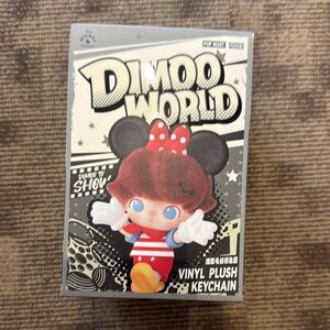 NWT/NIB POPMART DIMOO WORLD × DISNEY Series-Vinyl Plush Keychain Blind Box
